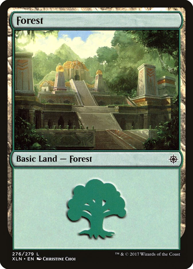 Forest (276) [Ixalan] | Shuffle n Cut Hobbies & Games