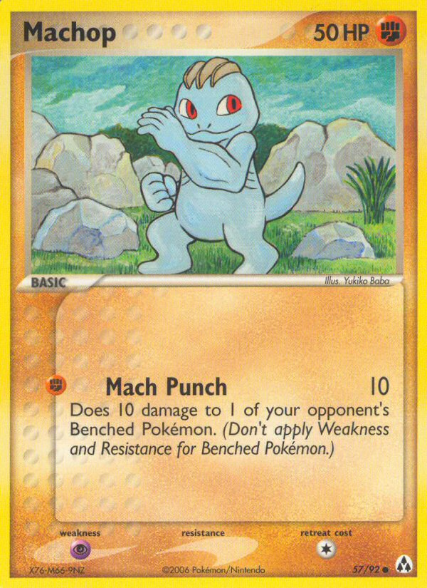 Machop (57/92) [EX: Legend Maker] | Shuffle n Cut Hobbies & Games