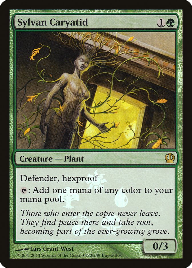 Sylvan Caryatid (Buy-A-Box) [Theros Promos] | Shuffle n Cut Hobbies & Games