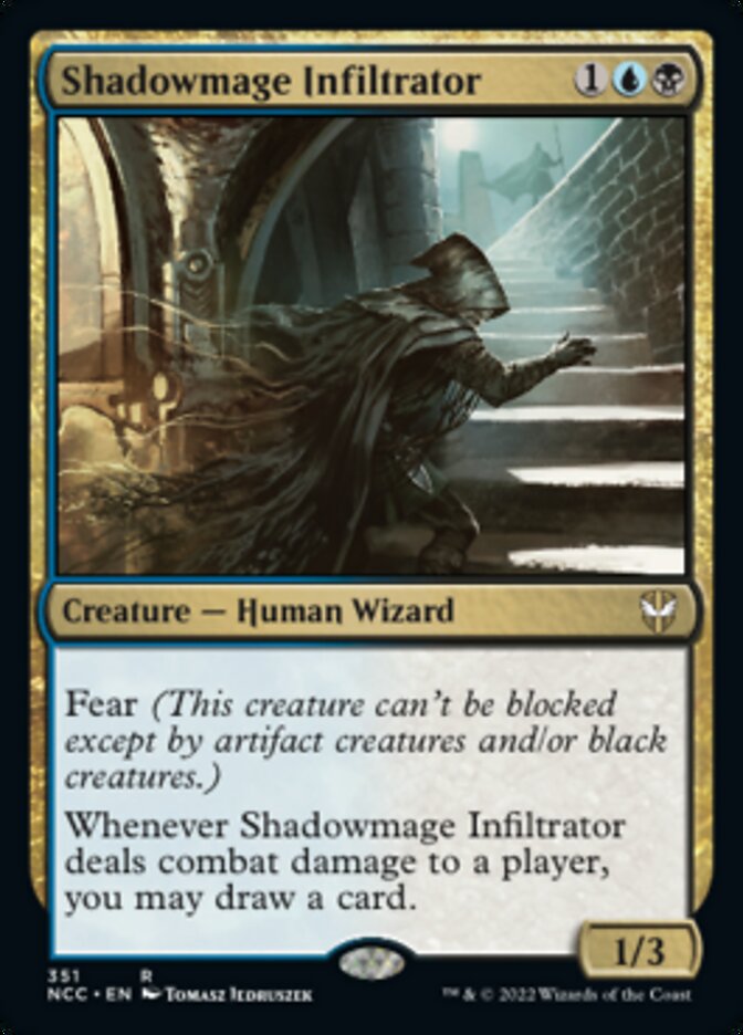 Shadowmage Infiltrator [Streets of New Capenna Commander] | Shuffle n Cut Hobbies & Games