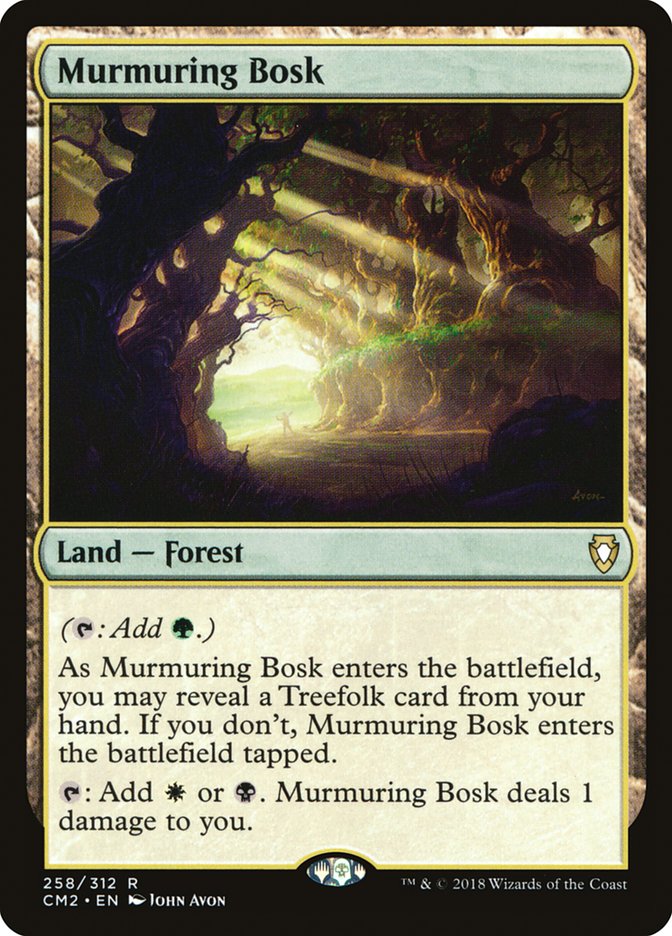 Murmuring Bosk [Commander Anthology Volume II] | Shuffle n Cut Hobbies & Games