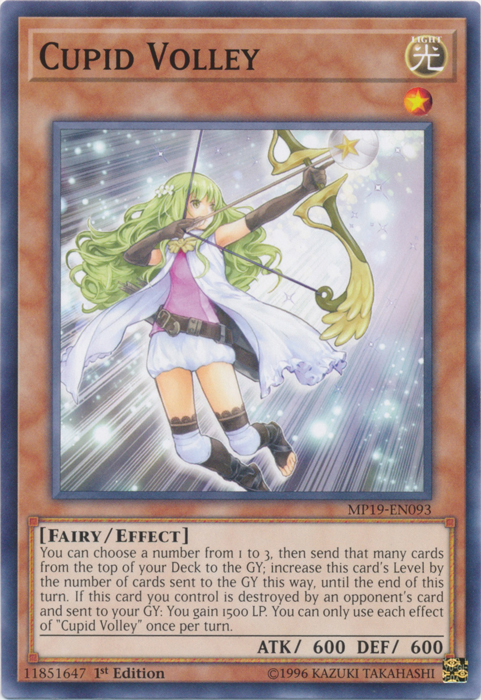 Cupid Volley [MP19-EN093] Common | Shuffle n Cut Hobbies & Games