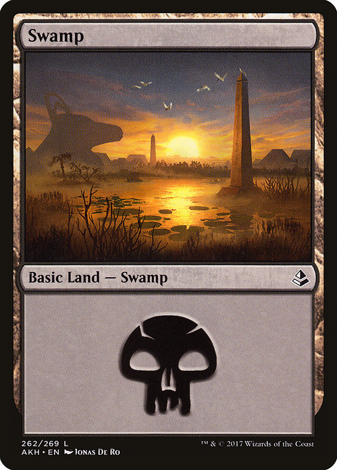 Swamp (262) [Amonkhet] | Shuffle n Cut Hobbies & Games