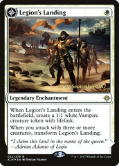 Legion's Landing // Adanto, the First Fort [Ixalan Prerelease Promos] | Shuffle n Cut Hobbies & Games