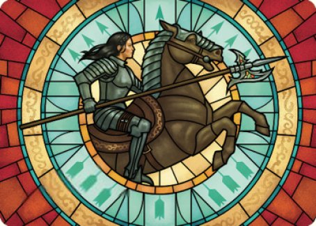 Tori D'Avenant, Fury Rider Art Card [Dominaria United Art Series] | Shuffle n Cut Hobbies & Games