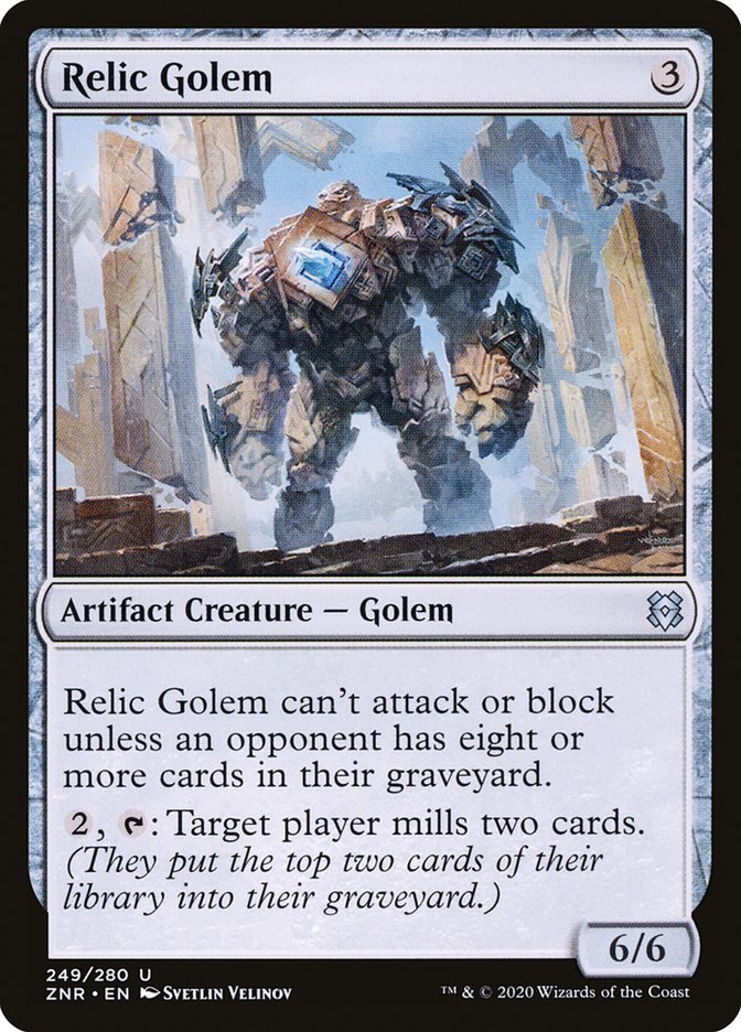 Relic Golem [Zendikar Rising] | Shuffle n Cut Hobbies & Games