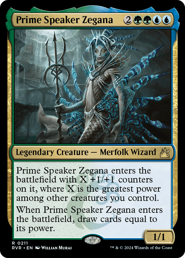 Prime Speaker Zegana [Ravnica Remastered] | Shuffle n Cut Hobbies & Games