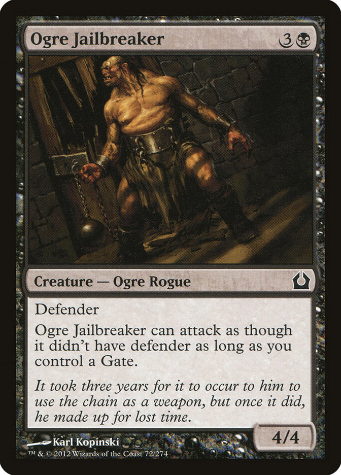 Ogre Jailbreaker [Return to Ravnica] | Shuffle n Cut Hobbies & Games