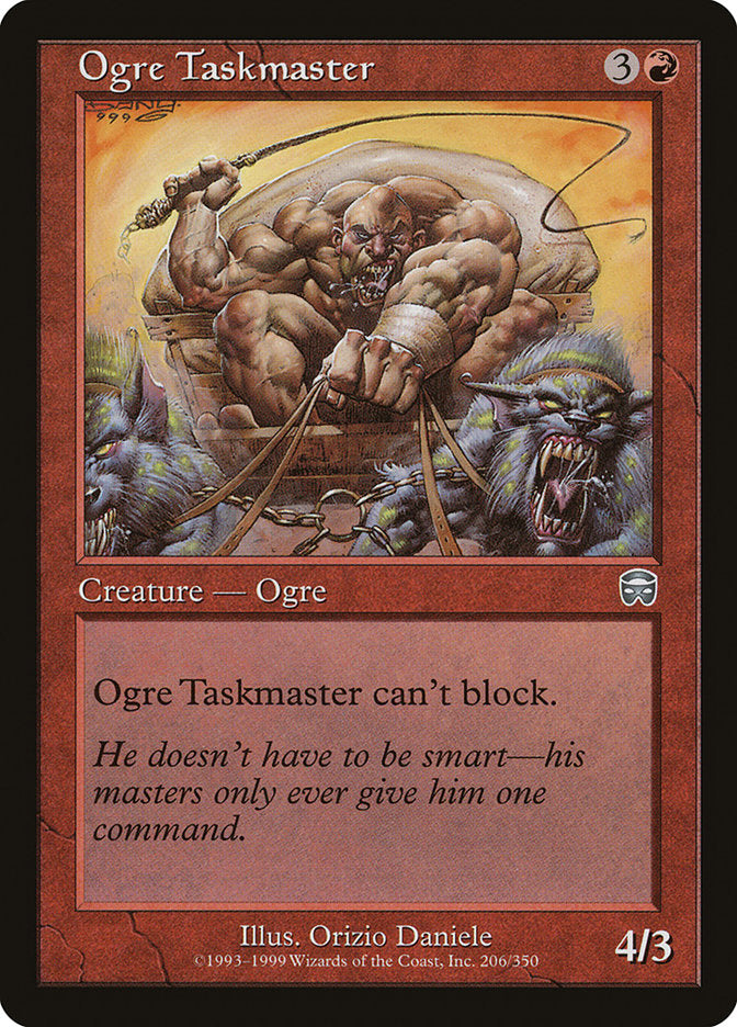 Ogre Taskmaster [Mercadian Masques] | Shuffle n Cut Hobbies & Games