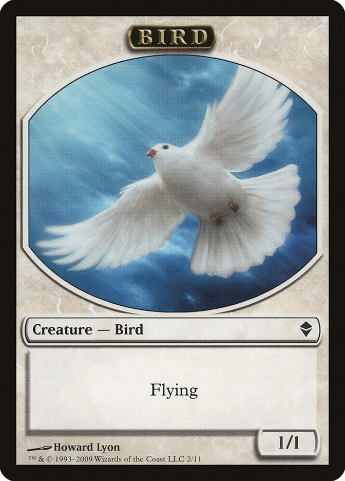 Bird Token [Zendikar Tokens] | Shuffle n Cut Hobbies & Games