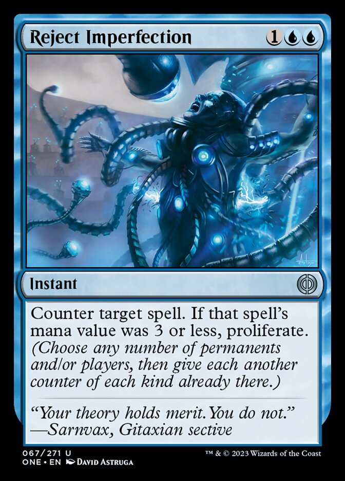 Reject Imperfection [Phyrexia: All Will Be One] | Shuffle n Cut Hobbies & Games