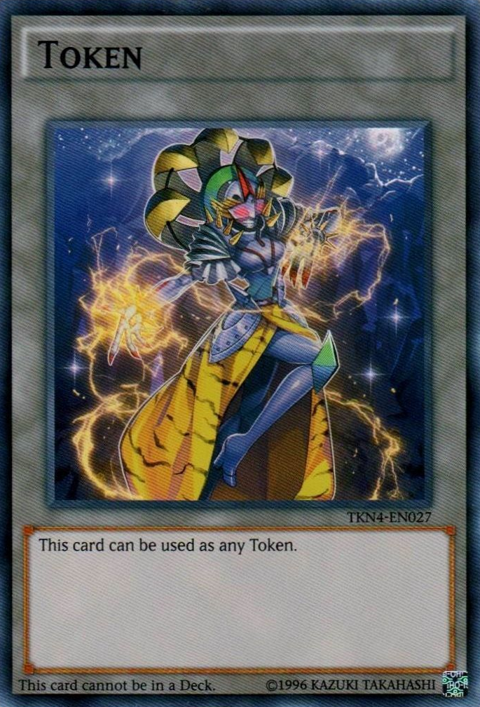 Token (Mithra the Thunder Vassal) [TKN4-EN027] Super Rare | Shuffle n Cut Hobbies & Games