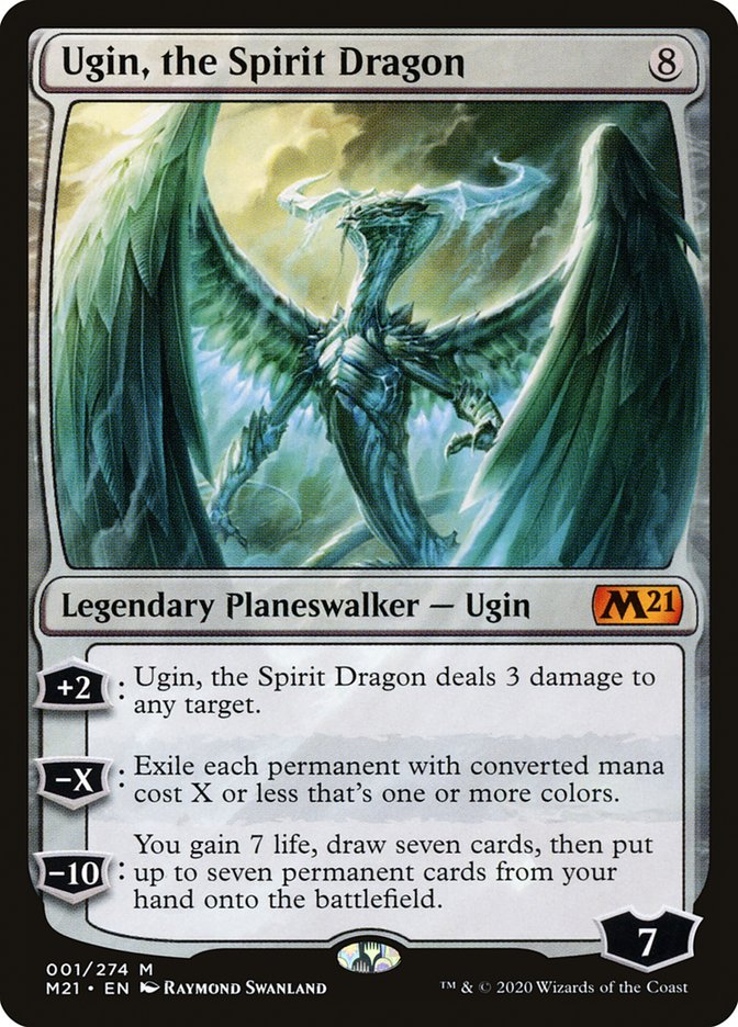 Ugin, the Spirit Dragon [Core Set 2021] | Shuffle n Cut Hobbies & Games