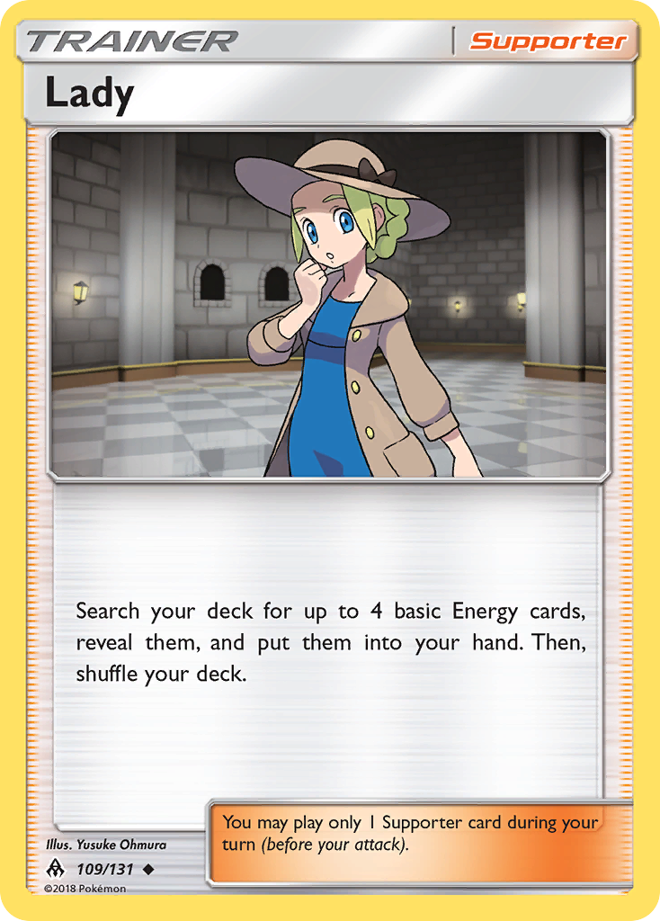 Lady (109/131) [Sun & Moon: Forbidden Light] | Shuffle n Cut Hobbies & Games