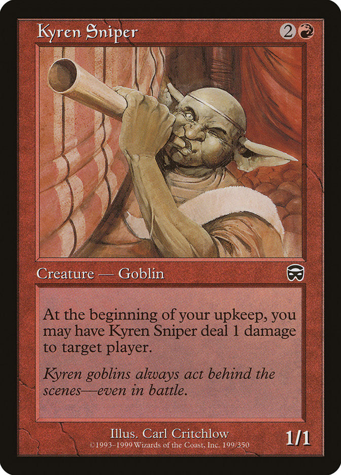 Kyren Sniper [Mercadian Masques] | Shuffle n Cut Hobbies & Games