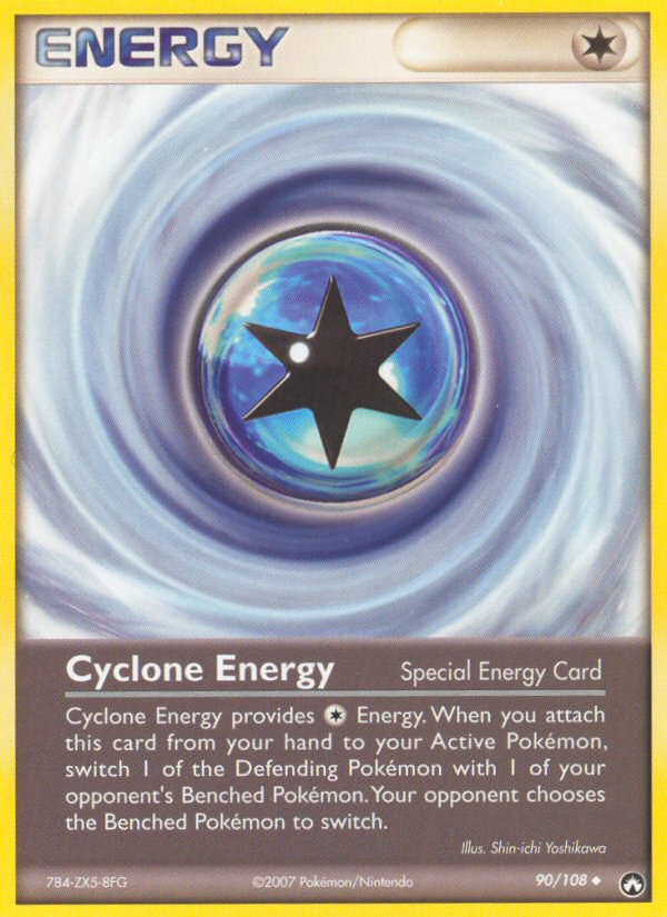 Cyclone Energy (90/108) [EX: Power Keepers] | Shuffle n Cut Hobbies & Games