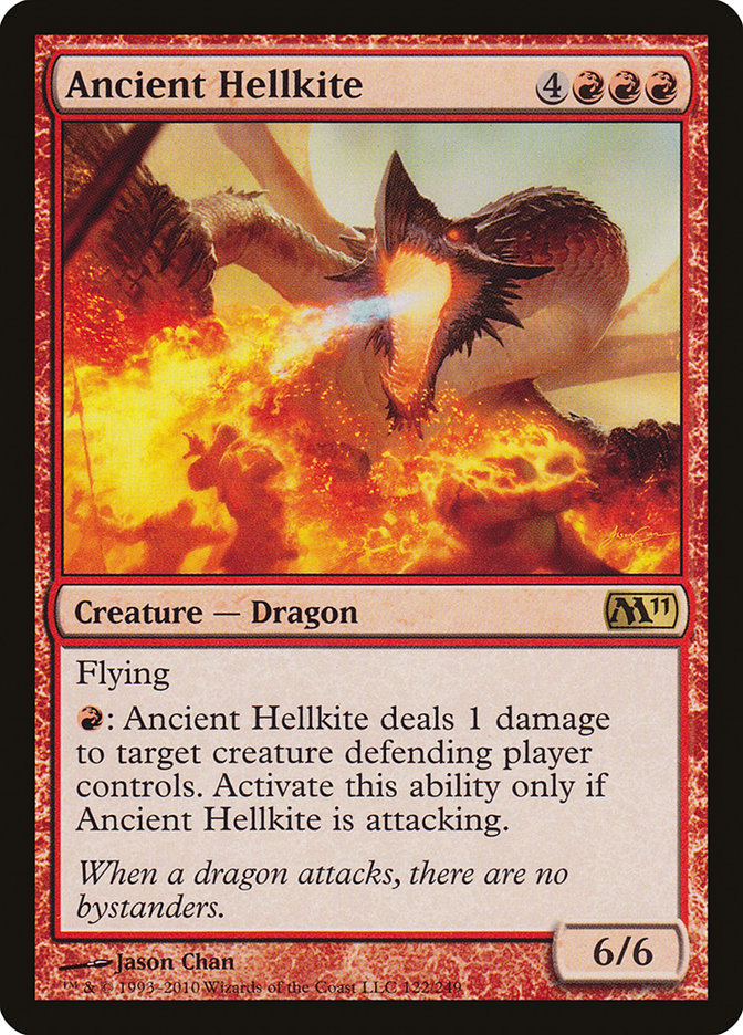 Ancient Hellkite [Magic 2011] | Shuffle n Cut Hobbies & Games