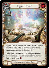 Hyper Driver [ARC036-C] 1st Edition Rainbow Foil | Shuffle n Cut Hobbies & Games