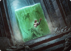 Gelatinous Cube Art Card [Dungeons & Dragons: Adventures in the Forgotten Realms Art Series] | Shuffle n Cut Hobbies & Games