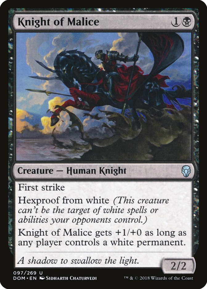 Knight of Malice [Dominaria] | Shuffle n Cut Hobbies & Games