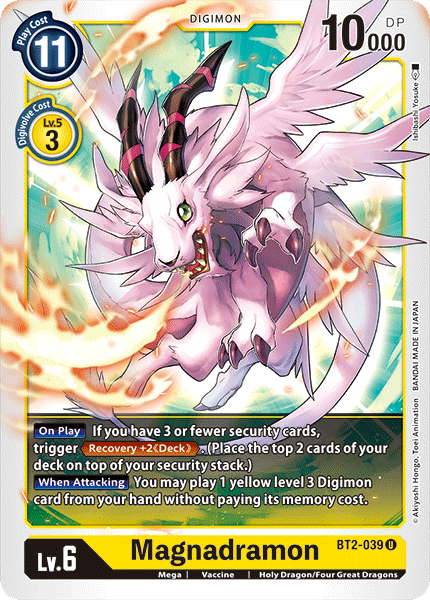 Magnadramon [BT2-039] [Release Special Booster Ver.1.0] | Shuffle n Cut Hobbies & Games