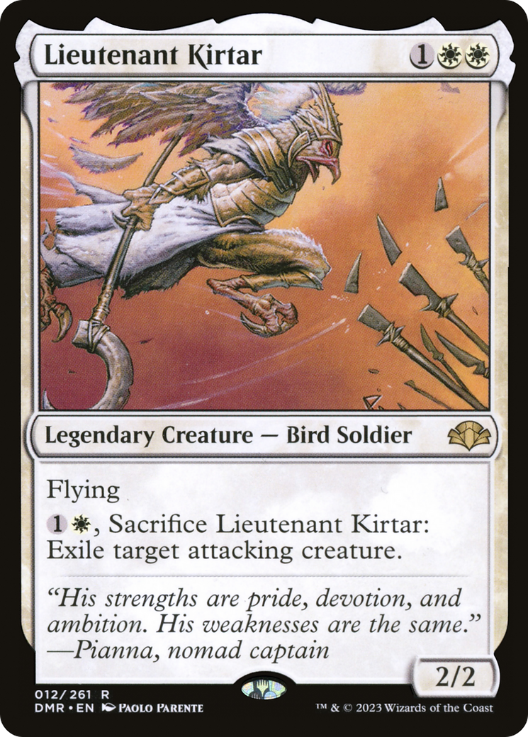 Lieutenant Kirtar [Dominaria Remastered] | Shuffle n Cut Hobbies & Games