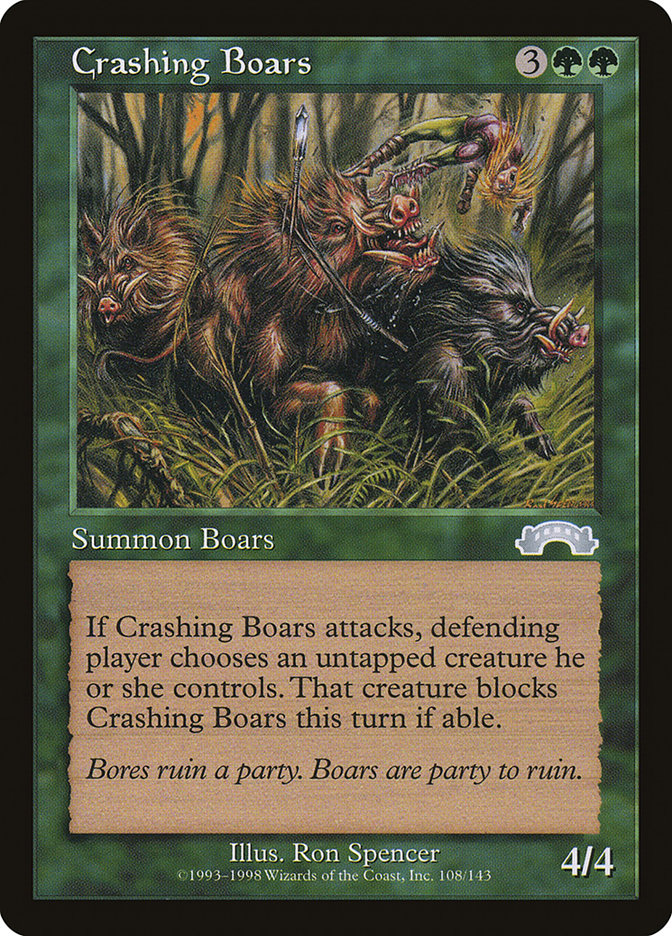 Crashing Boars [Exodus] | Shuffle n Cut Hobbies & Games