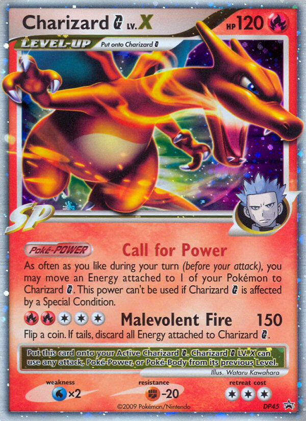 Charizard G LV.X (DP45) [Diamond & Pearl: Black Star Promos] | Shuffle n Cut Hobbies & Games