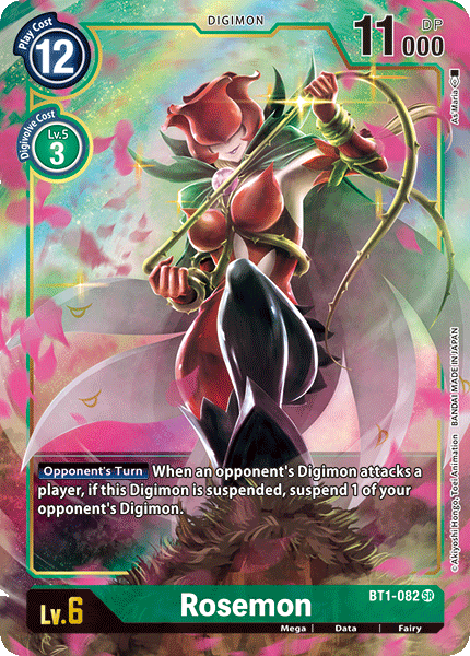 Rosemon [BT1-082] (Alternate Art) [Release Special Booster Ver.1.0] | Shuffle n Cut Hobbies & Games