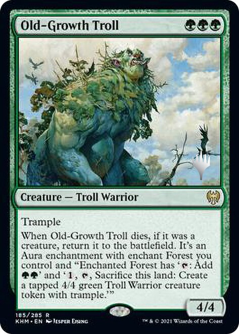 Old-Growth Troll (Promo Pack) [Kaldheim Promos] | Shuffle n Cut Hobbies & Games