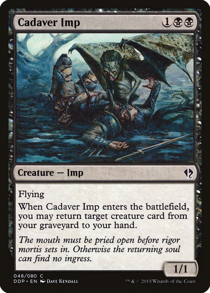 Cadaver Imp [Duel Decks: Zendikar vs. Eldrazi] | Shuffle n Cut Hobbies & Games