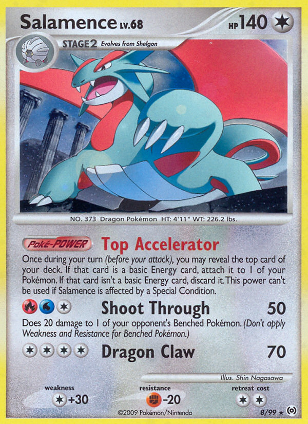 Salamence (8/99) [Platinum: Arceus] | Shuffle n Cut Hobbies & Games