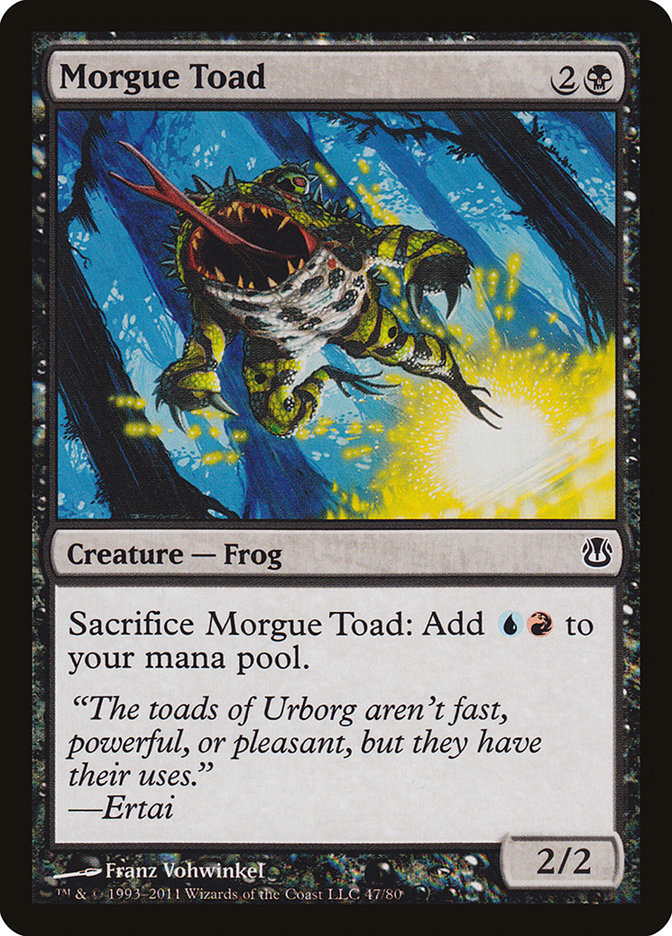 Morgue Toad [Duel Decks: Ajani vs. Nicol Bolas] | Shuffle n Cut Hobbies & Games