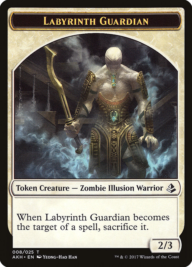 Labyrinth Guardian Token [Amonkhet Tokens] | Shuffle n Cut Hobbies & Games