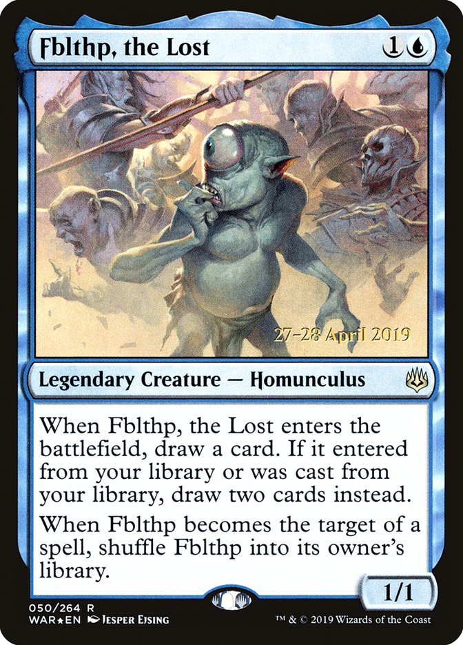 Fblthp, the Lost [War of the Spark Prerelease Promos] | Shuffle n Cut Hobbies & Games