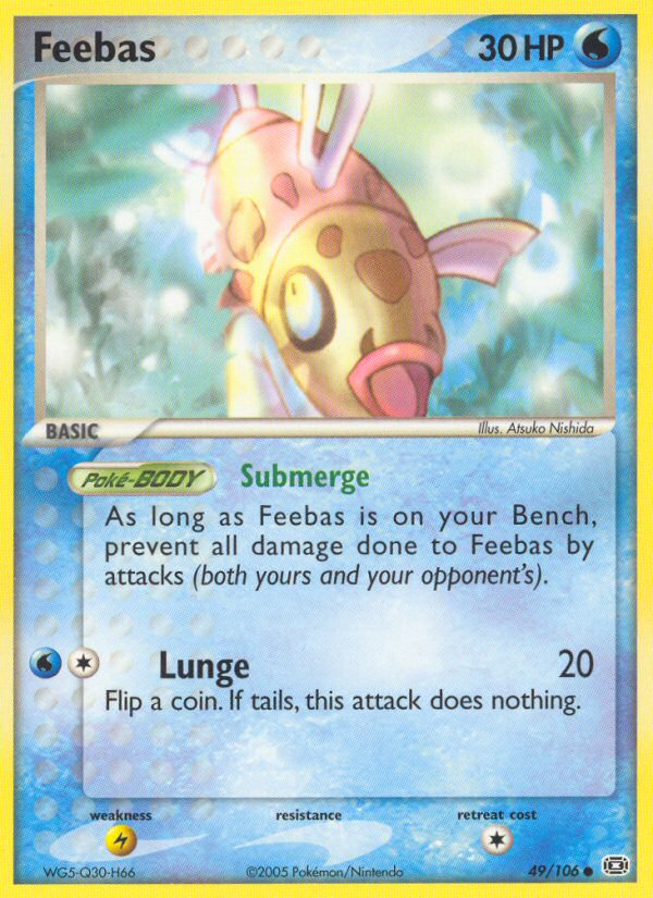 Feebas (49/106) [EX: Emerald] | Shuffle n Cut Hobbies & Games