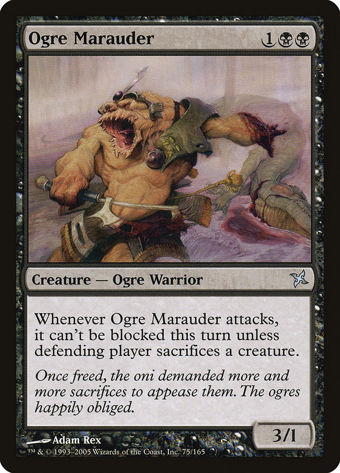 Ogre Marauder [Betrayers of Kamigawa] | Shuffle n Cut Hobbies & Games