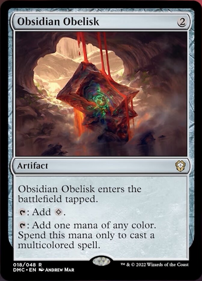 Obsidian Obelisk [Dominaria United Commander] | Shuffle n Cut Hobbies & Games