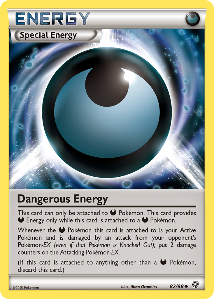 Dangerous Energy (82/98) [XY: Ancient Origins] | Shuffle n Cut Hobbies & Games