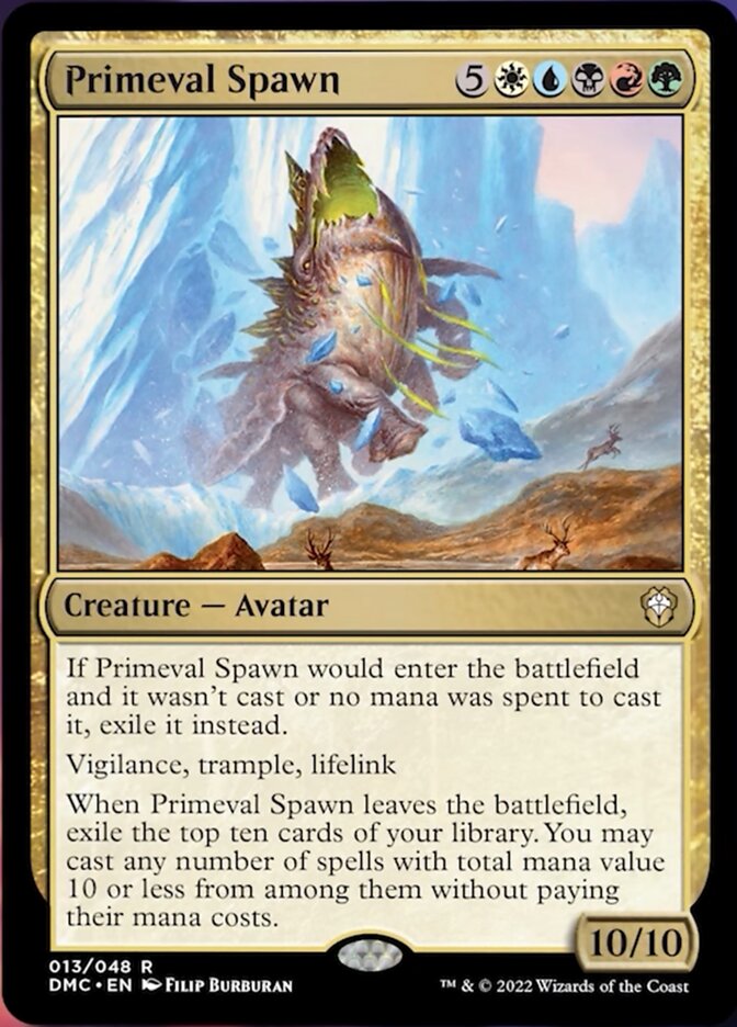 Primeval Spawn [Dominaria United Commander] | Shuffle n Cut Hobbies & Games