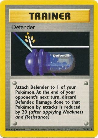 Defender (80/102) [Base Set Unlimited] | Shuffle n Cut Hobbies & Games