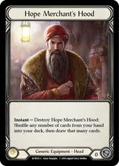 Hope Merchant's Hood [WTR151-C] Alpha Print Cold Foil | Shuffle n Cut Hobbies & Games