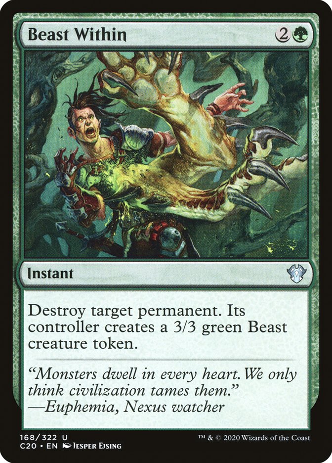 Beast Within [Commander 2020] | Shuffle n Cut Hobbies & Games