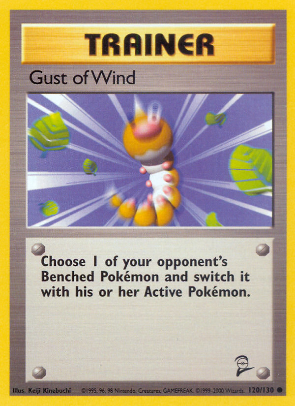 Gust of Wind (120/130) [Base Set 2] | Shuffle n Cut Hobbies & Games