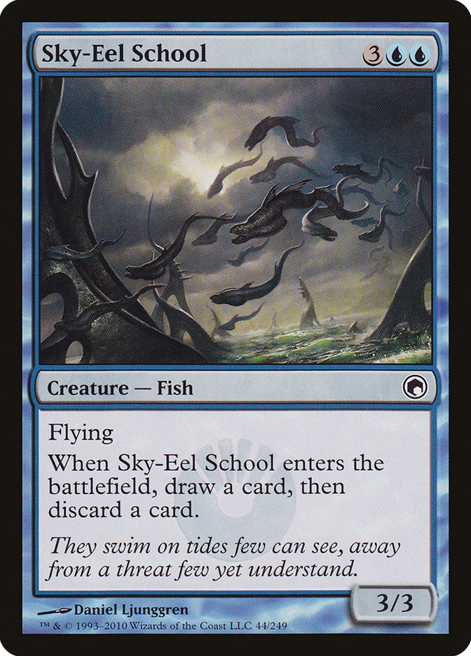 Sky-Eel School [Scars of Mirrodin] | Shuffle n Cut Hobbies & Games