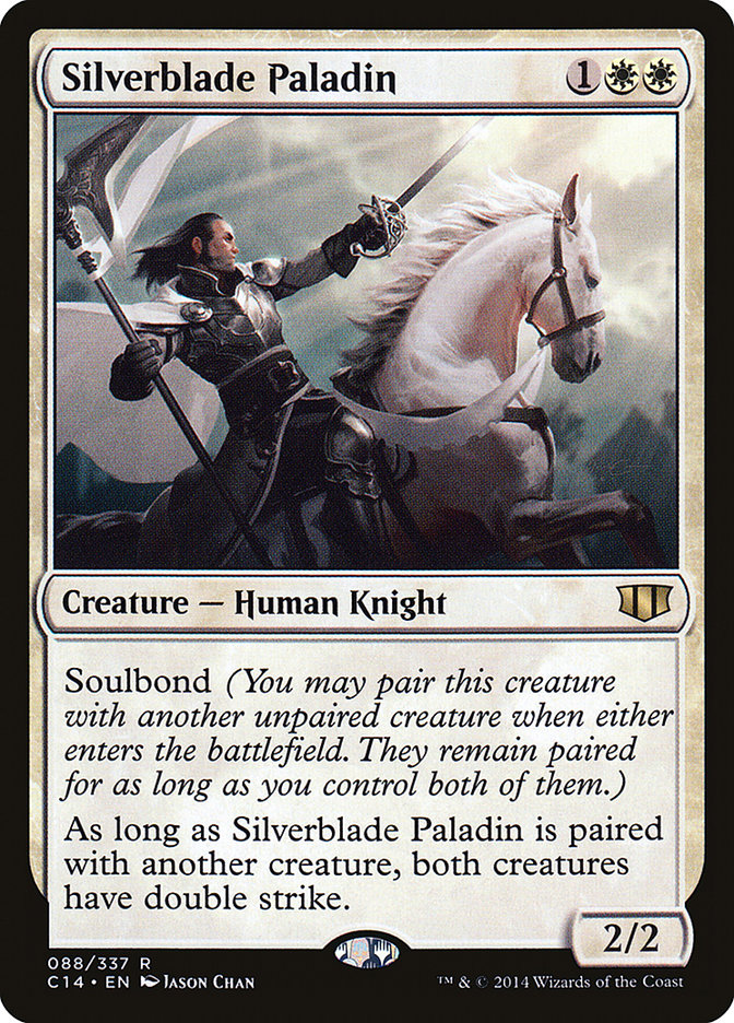 Silverblade Paladin [Commander 2014] | Shuffle n Cut Hobbies & Games