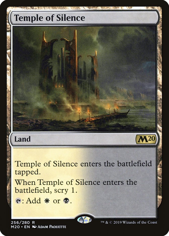 Temple of Silence [Core Set 2020] | Shuffle n Cut Hobbies & Games