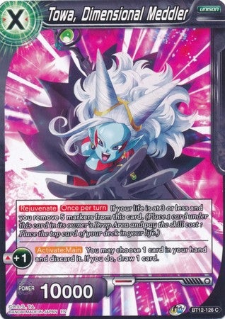 Towa, Dimensional Meddler [BT12-126] | Shuffle n Cut Hobbies & Games