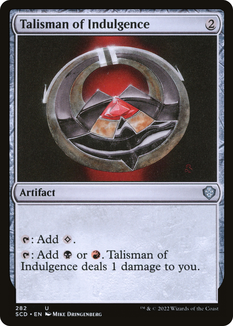 Talisman of Indulgence [Starter Commander Decks] | Shuffle n Cut Hobbies & Games