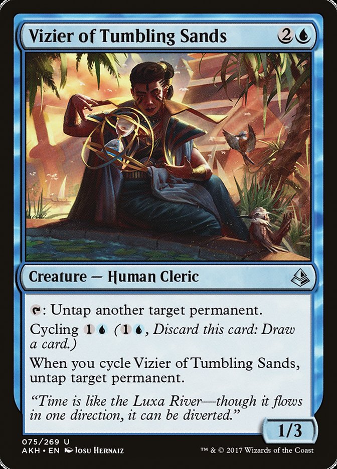 Vizier of Tumbling Sands [Amonkhet] | Shuffle n Cut Hobbies & Games